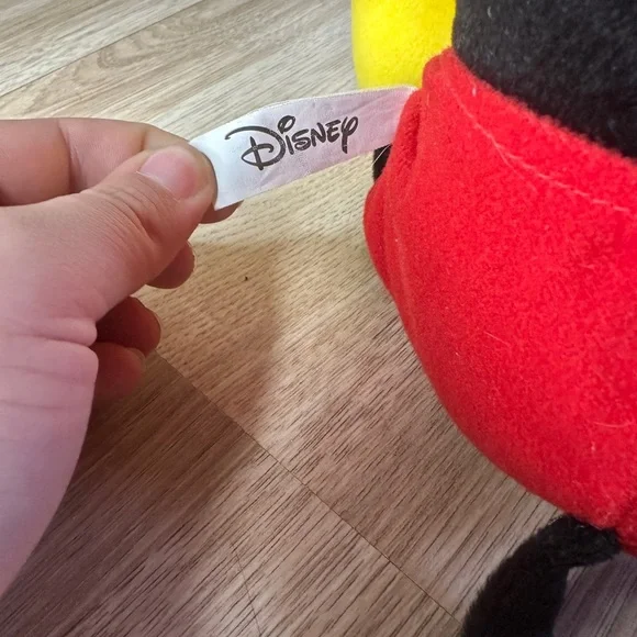 Disney Mickey Mouse Plush Star Photo Frame Stuffed Animal Toy Room Decor - Picture 2 of 4